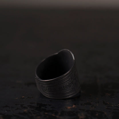 CIGAR TAG RING "BLACK"