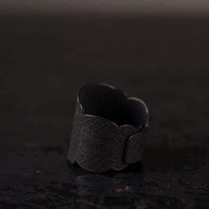 CIGAR TAG RING "BLACK"