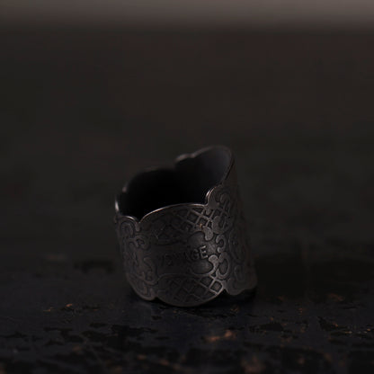 CIGAR TAG RING "BLACK"