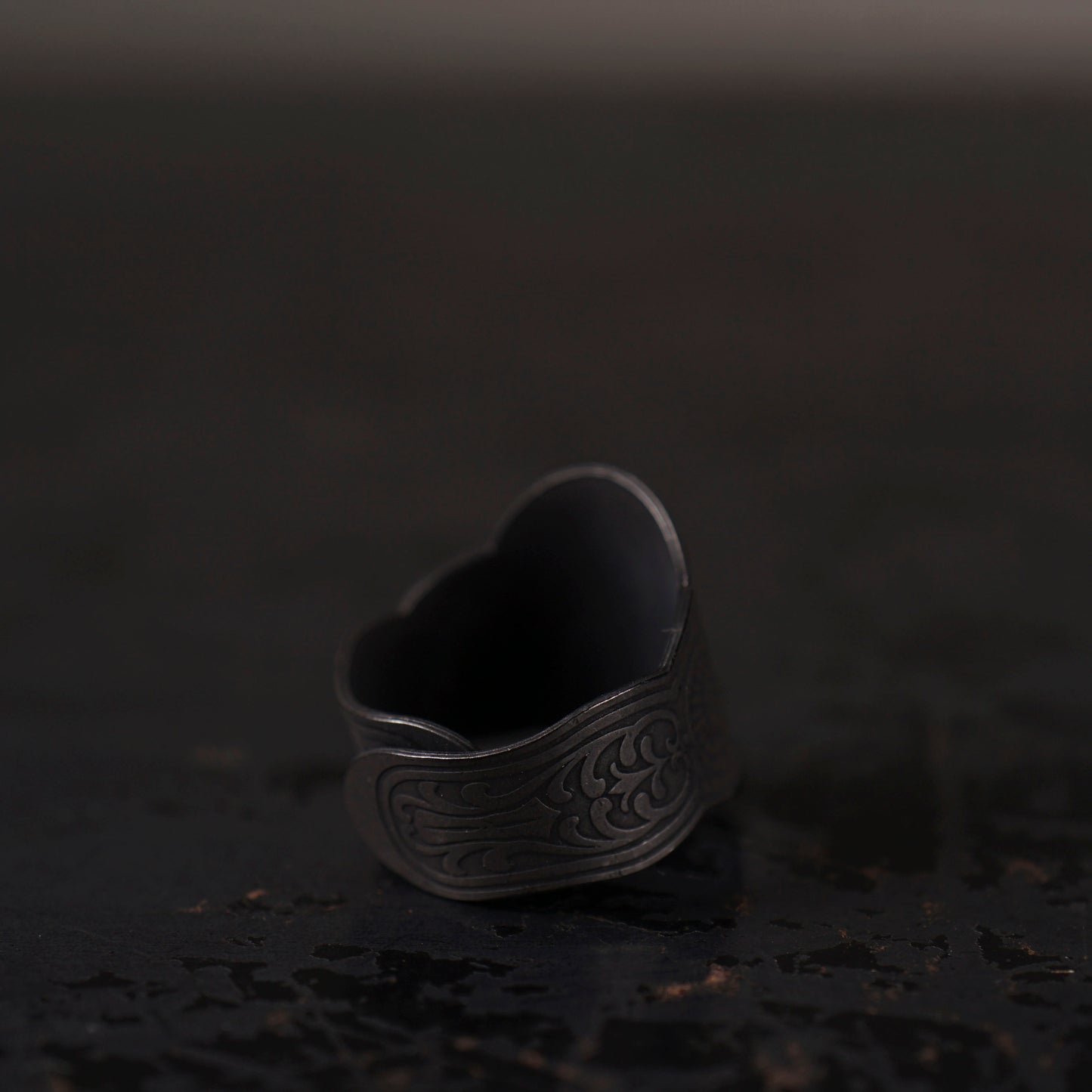 CIGAR TAG RING "BLACK"