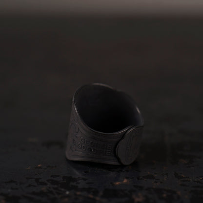 CIGAR TAG RING "BLACK"