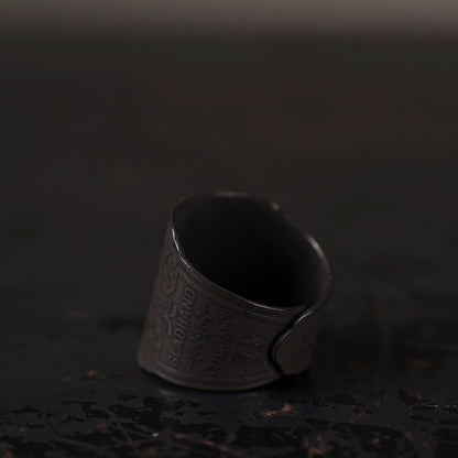CIGAR TAG RING "BLACK"