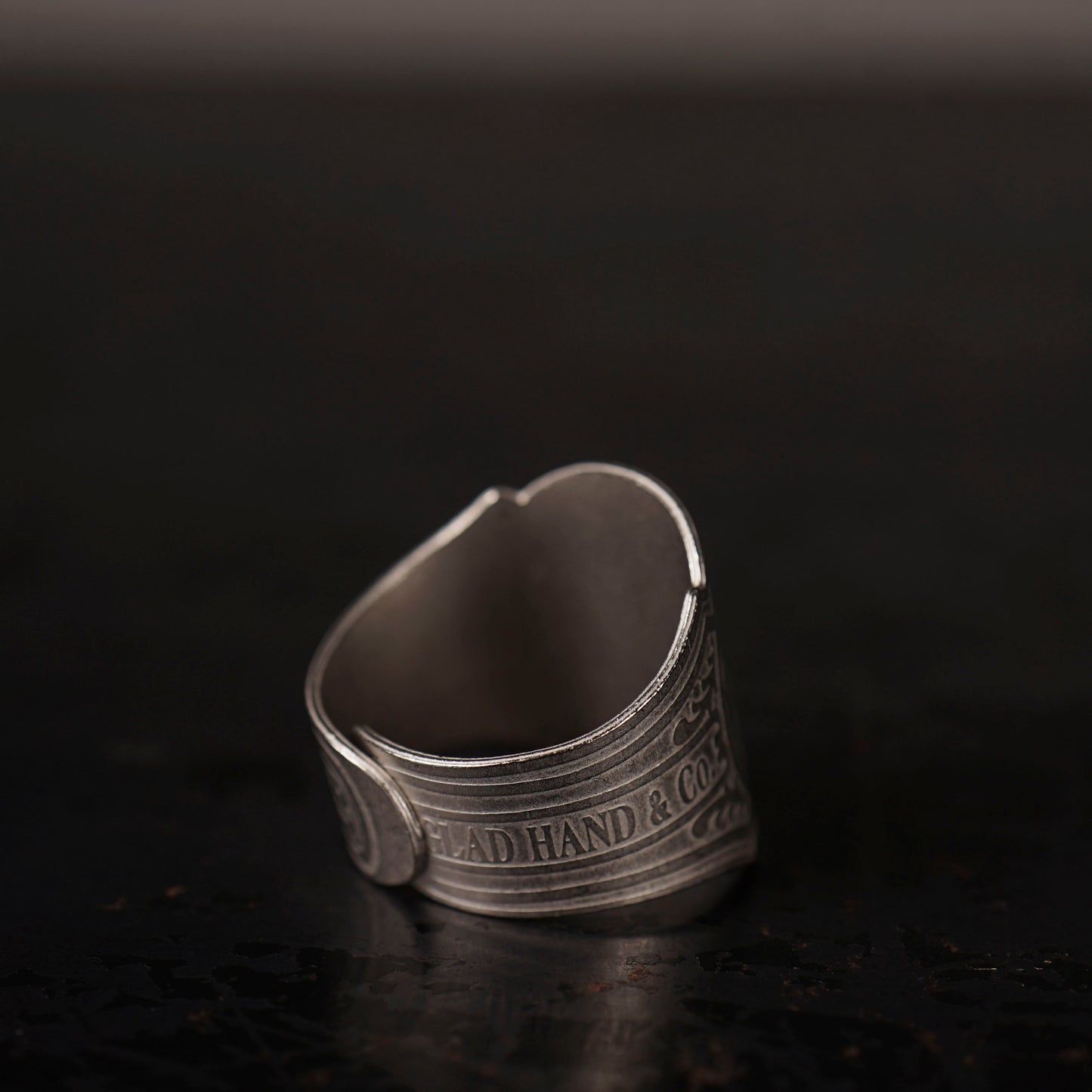 CIGAR TAG RING "SILVER"