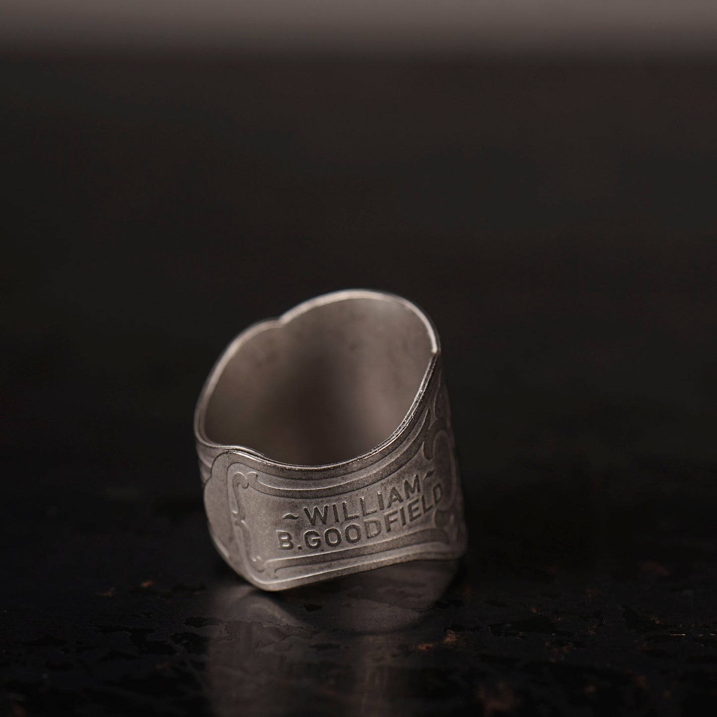 CIGAR TAG RING "SILVER"