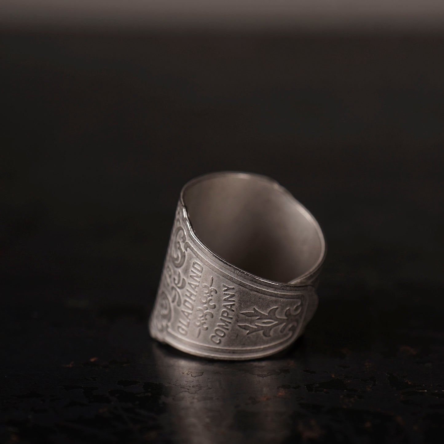 CIGAR TAG RING "SILVER"