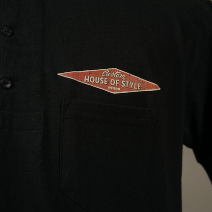 WEIRDOS KUSTOM - S/S HENRY T-SHIRTS / WRD5125