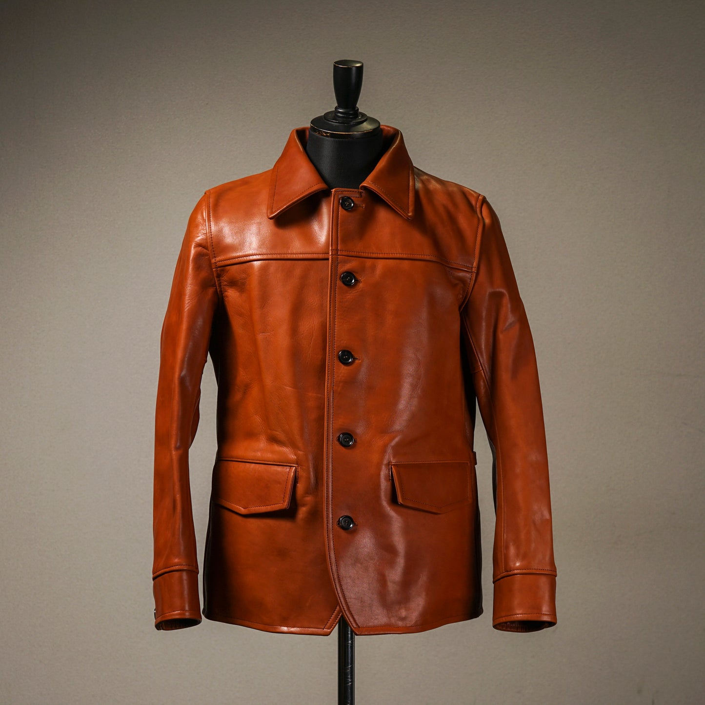30'S CAR - COAT "HORSE HIDE" / GSV9907 GLADHAND