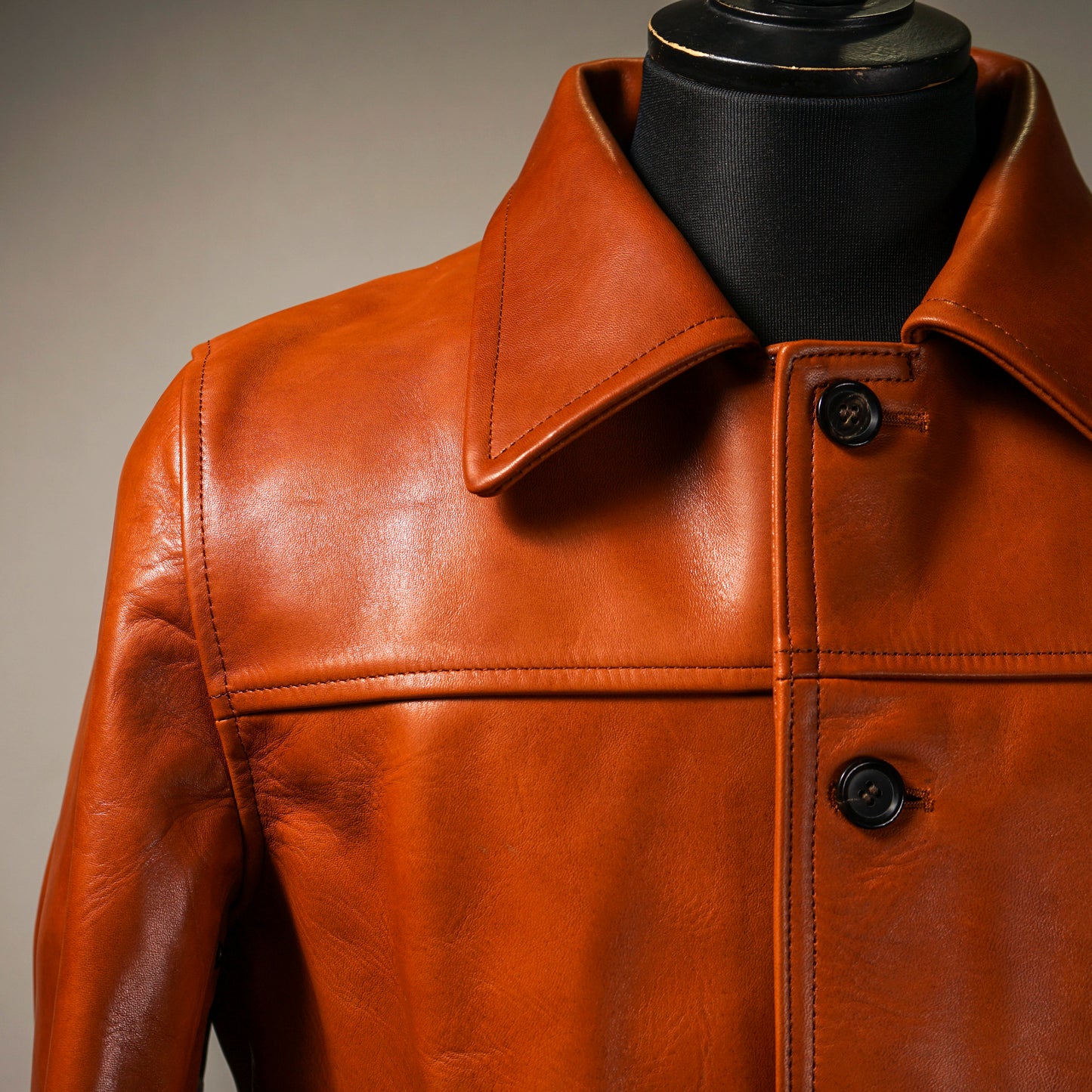 30'S CAR - COAT "HORSE HIDE" / GSV9907 GLADHAND