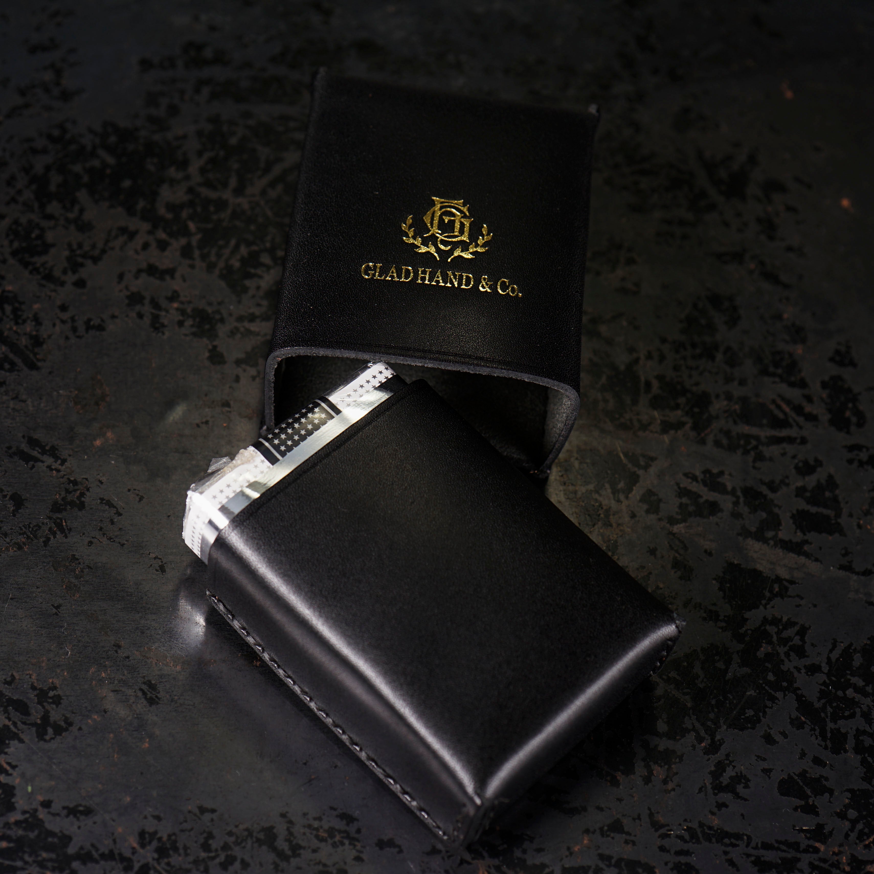 GLAD HAND & CO. シガレットケース 小物入れ ポーチ ピルケース LEATHER - CIGARETTE CASE GLADHAND / グラッドハンド – GLADHAND & Co.