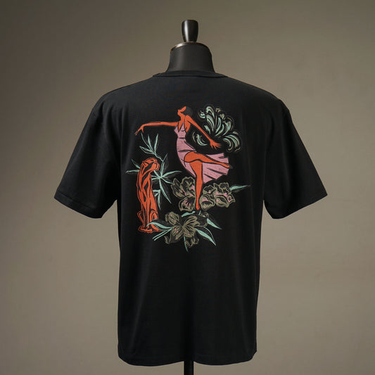 LADY WITH PANTHER - S/S T-SHIRTS / GSV5125