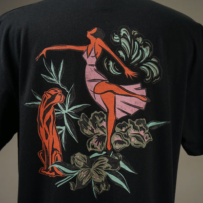 LADY WITH PANTHER - S/S T-SHIRTS / GSV5125