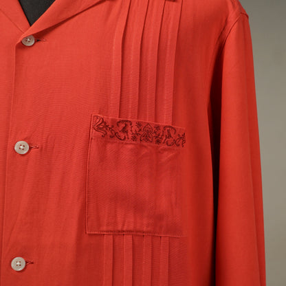 RIPTIDE CLUB - L/S GUAYABERA SHIRTS / GSV5113