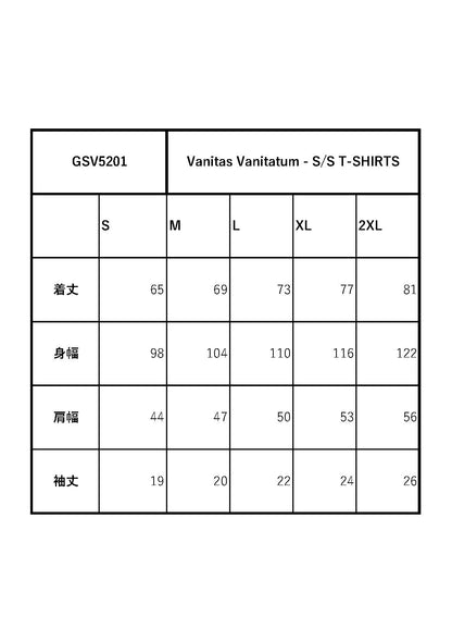 Vanitas Vanitatum - S/S T-SHIRTS / GSV5201