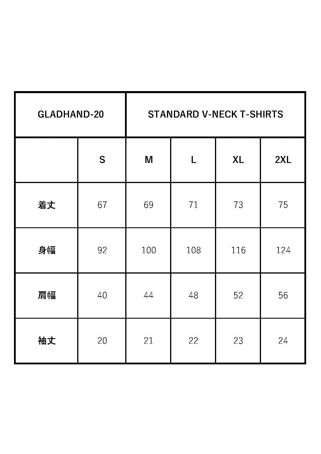 STANDARD POCKET T-SHIRTS / GH-20【PACK-T】GLADHAND