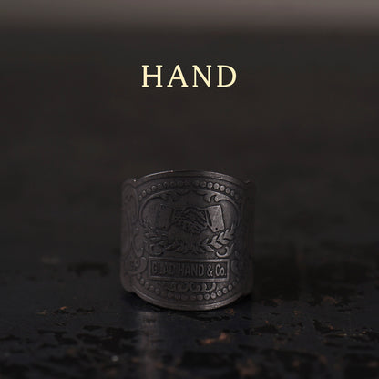 CIGAR TAG RING "BLACK"