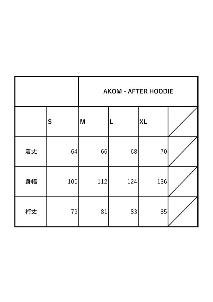 AKOM - AFTER HOODIE - AKOM / GH5302