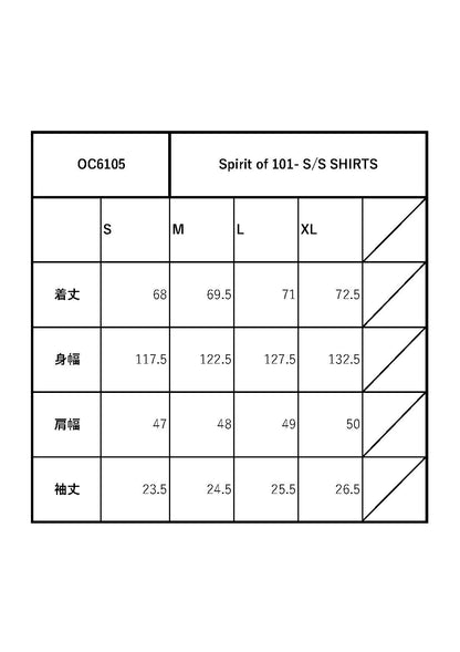 Spirit of 101- S/S SHIRTS / OC6105