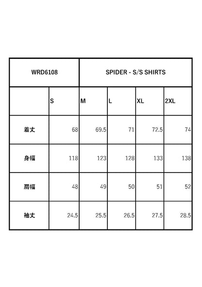 SPIDER - S/S SHIRTS / WRD6108 GLADHAND / グラッドハンド