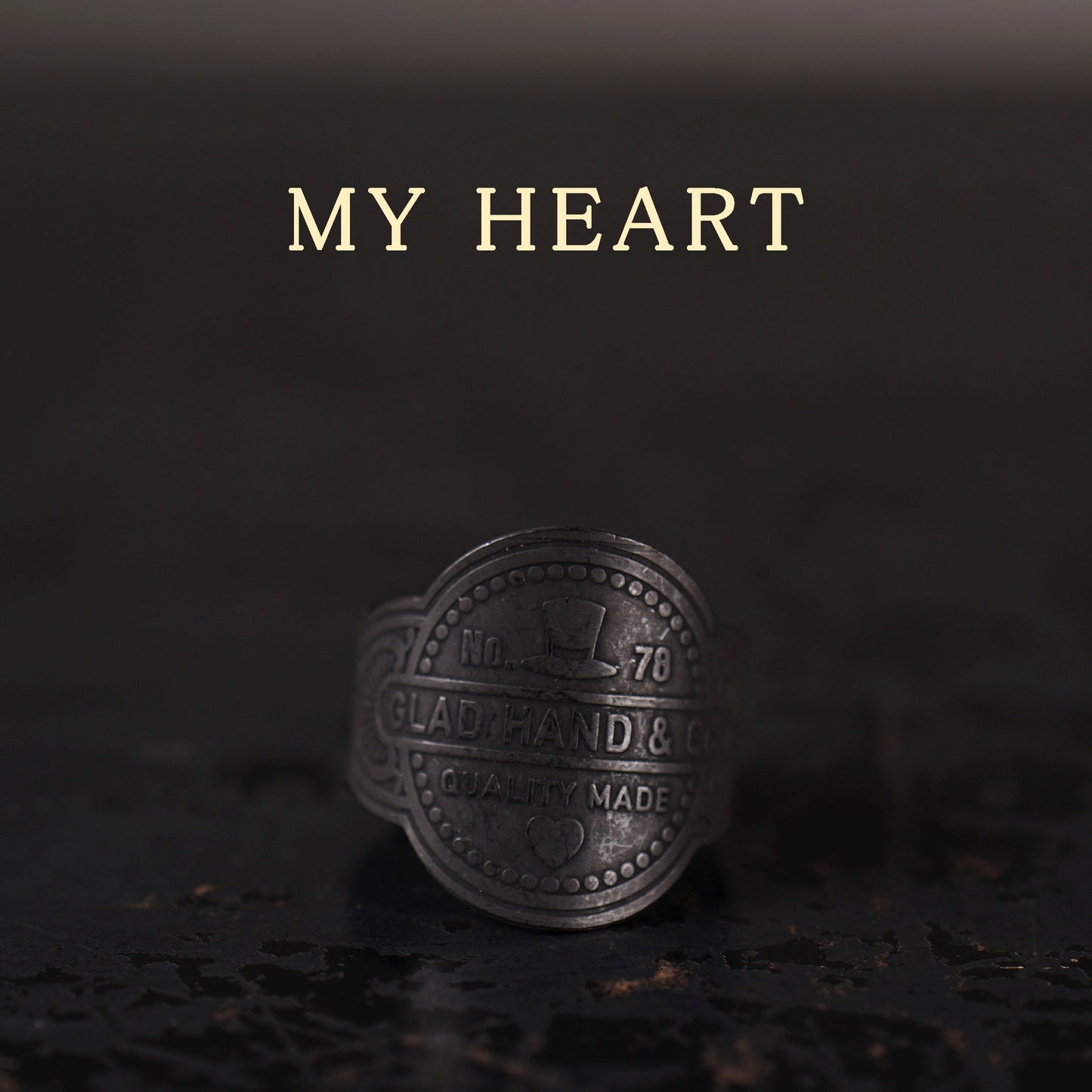 CIGAR TAG RING "BLACK"