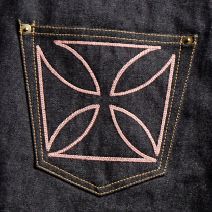 THUG - DENIM IRON CROSS / GSV9902