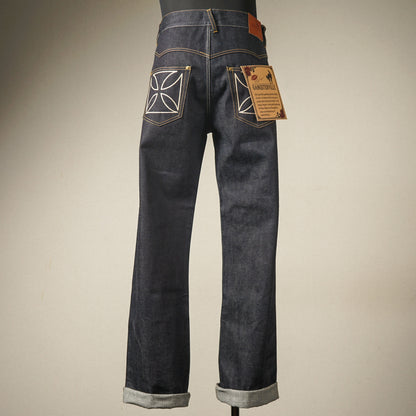 THUG - DENIM IRON CROSS / GSV9902