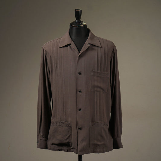 RIPTIDE CLUB - L/S GUAYABERA SHIRTS / GSV5113
