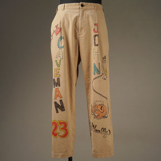 WIND UP - TACK EASY PANTS "HAND PAINT" / WRD9902HP