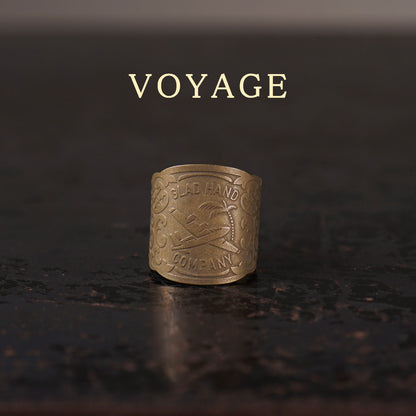 CIGAR TAG RING "BRASS"