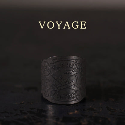 CIGAR TAG RING "BLACK"