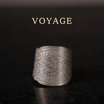CIGAR TAG RING "SILVER"