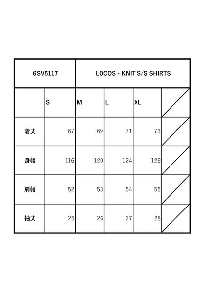 LOCOS - KNIT S/S SHIRTS / GSV5117