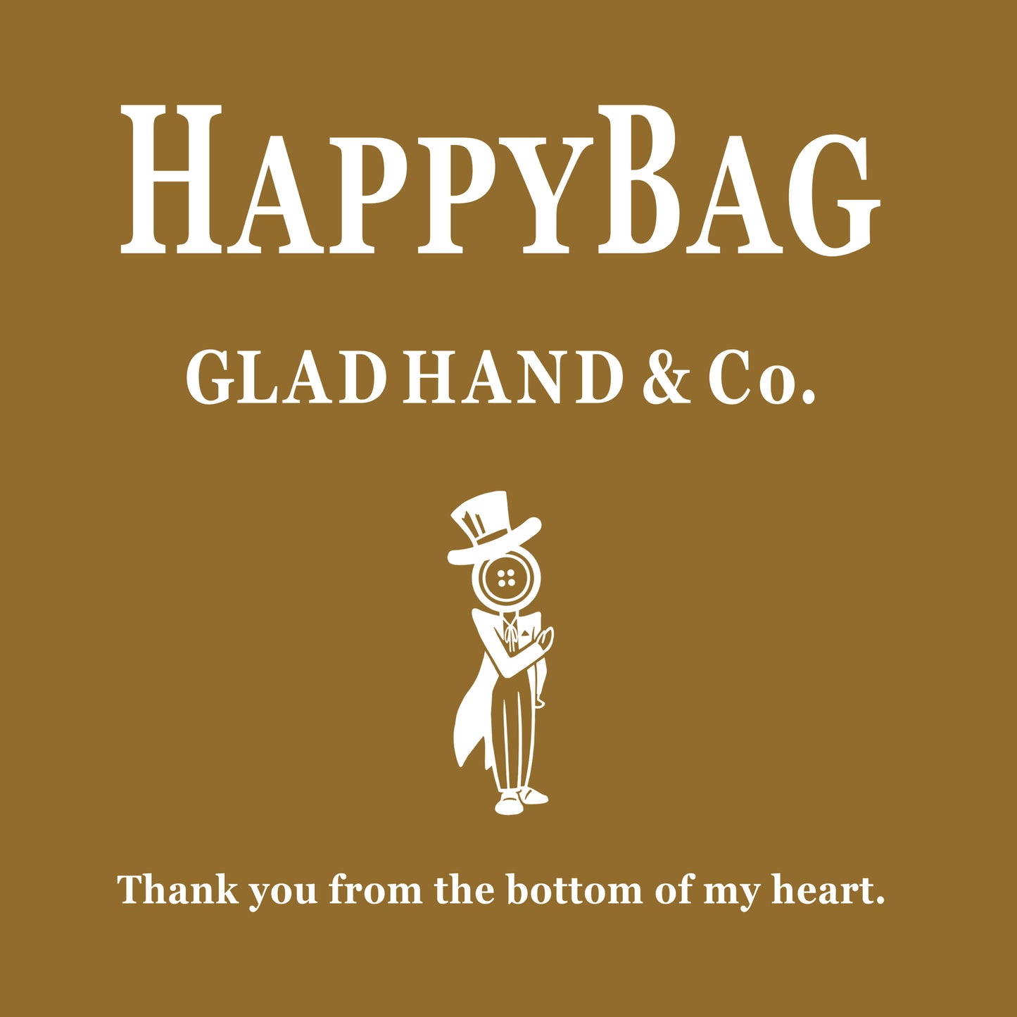 LEATHER GLOVE HAPPY BAG