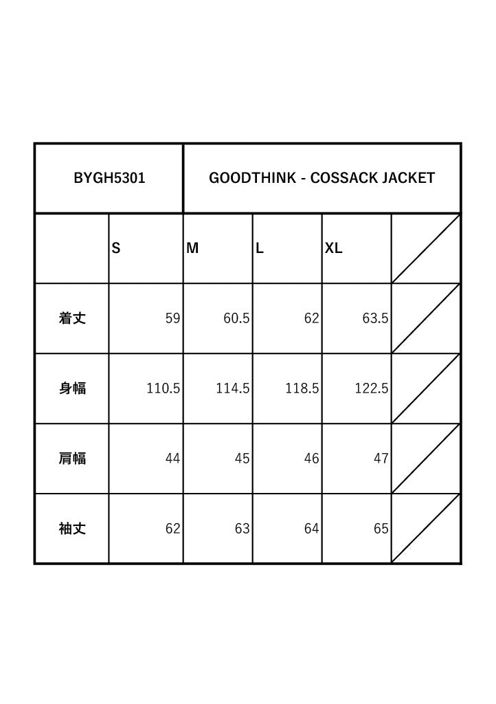 GOODTHINK - COSSACK JACKET / BYGH5301