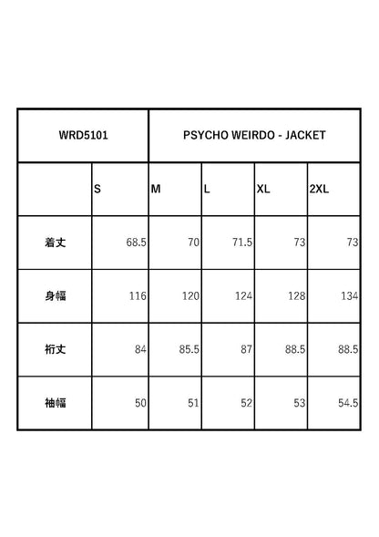 PSYCHO WEIRDO - JACKET / WRD5101