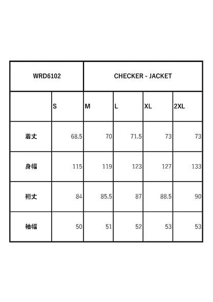 CHECKER - JACKET / WRD6102 GLADHAND / グラッドハンド