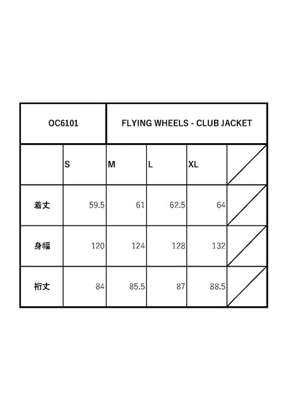 FLYING WHEELS - CLUB JACKET / OC6101