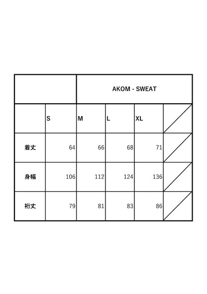 AKOM - SWEAT - AKOM / GH5301