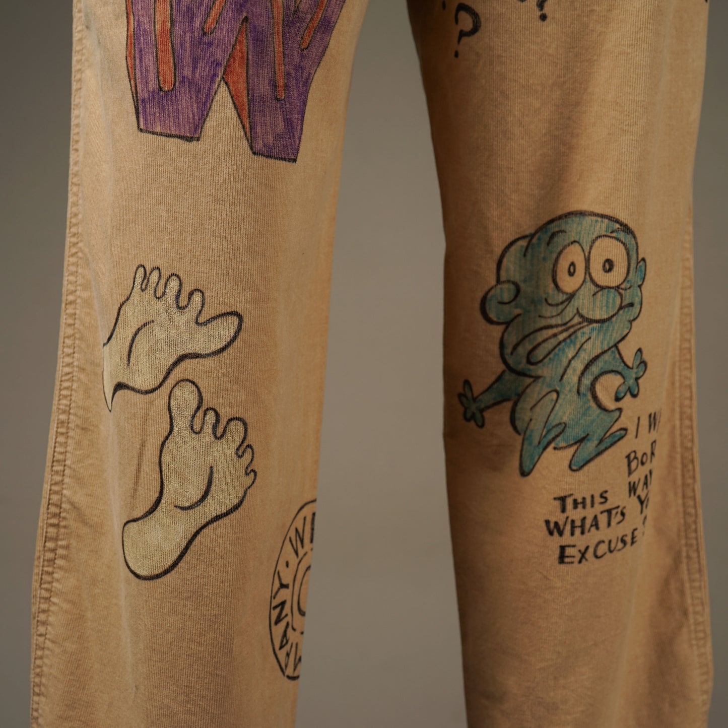 WIND UP - TACK EASY PANTS "HAND PAINT" / WRD9902HP