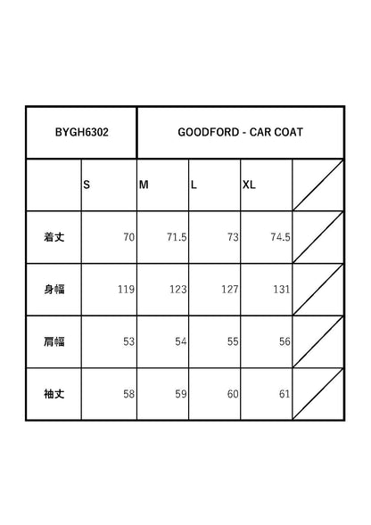 GOODFORD - CAR COAT / BYGH6302