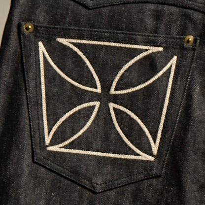 THUG - WIDE DENIM IRON CROSS / GSV9904 GLADHAND / グラッドハンド