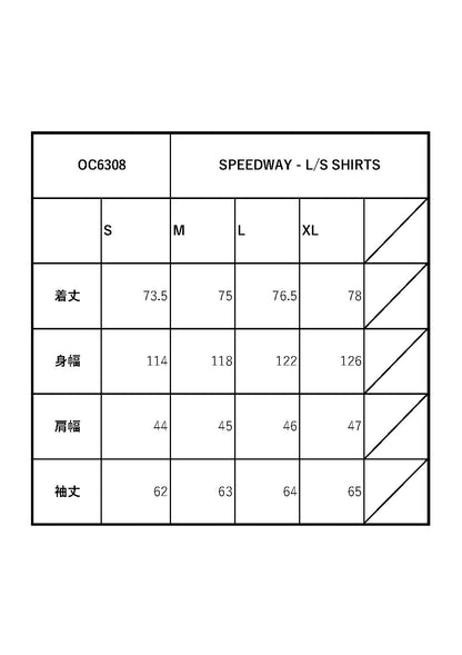 SPEEDWAY - L/S SHIRTS / OC6308