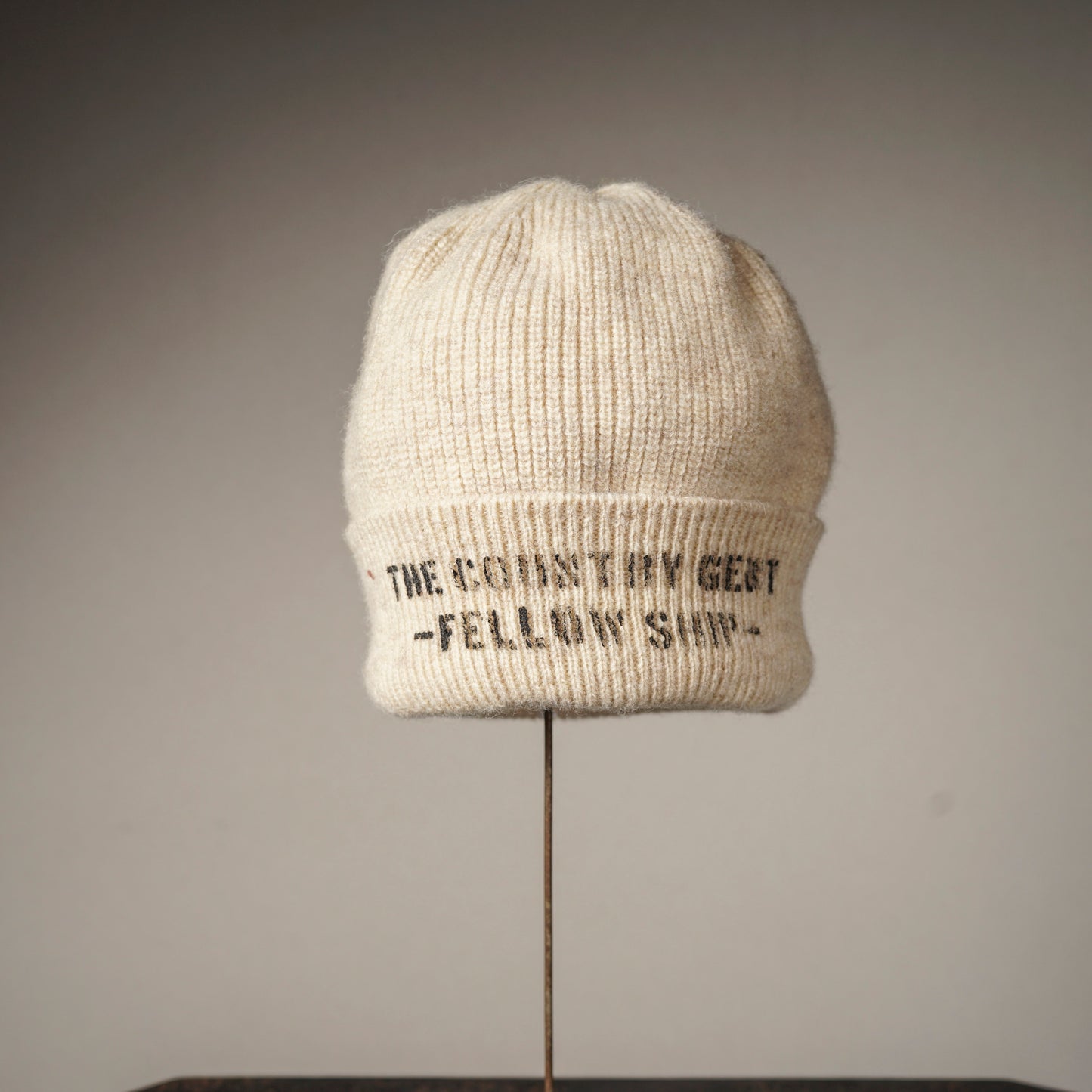 COUNTRY GENT - KNIT CAP / BYGH-22-AW-G05
