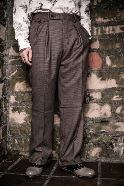 STOMP FIT TROUSERS "JAUNTY JALOPIES" / BYGH-22-AW-13