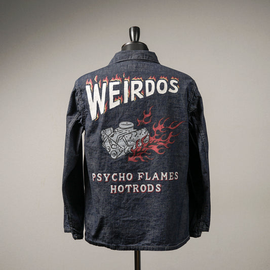PSYCHO FLAMES - COVERALL / WRD-22-AW-13