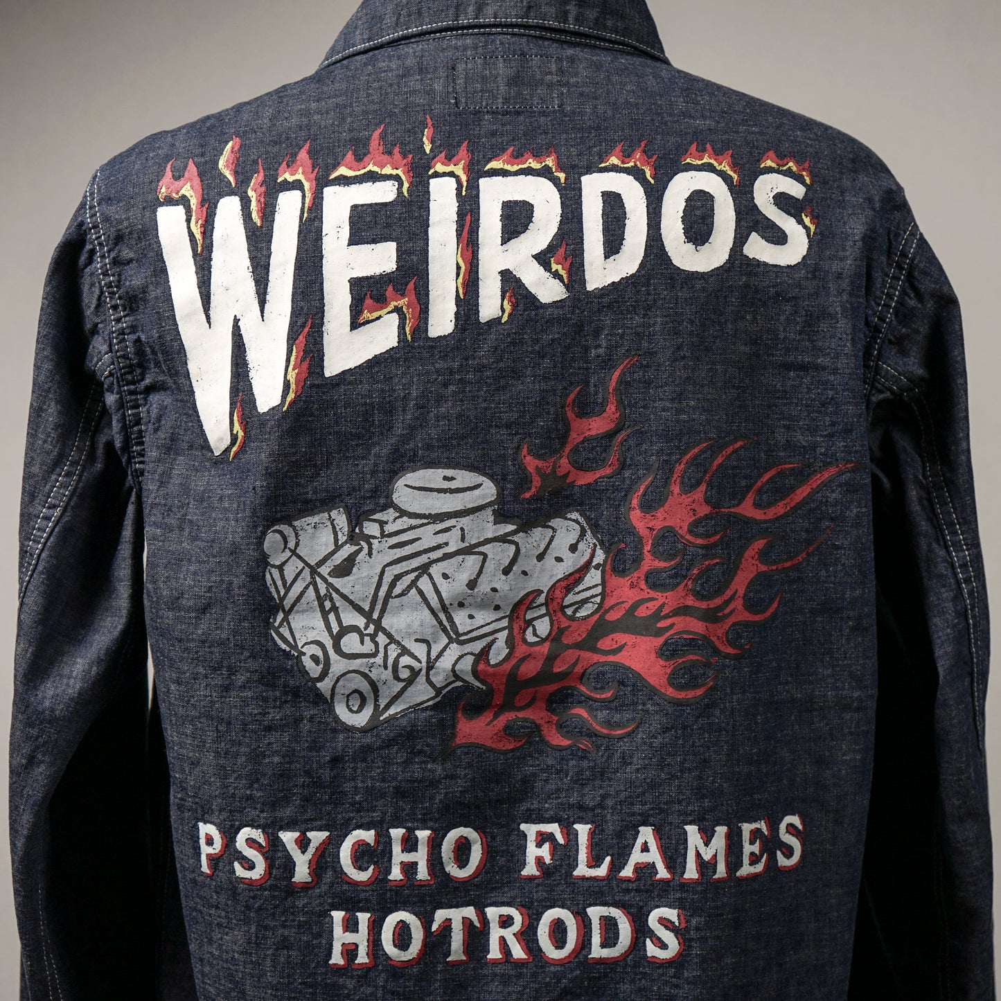 PSYCHO FLAMES - COVERALL / WRD-22-AW-13