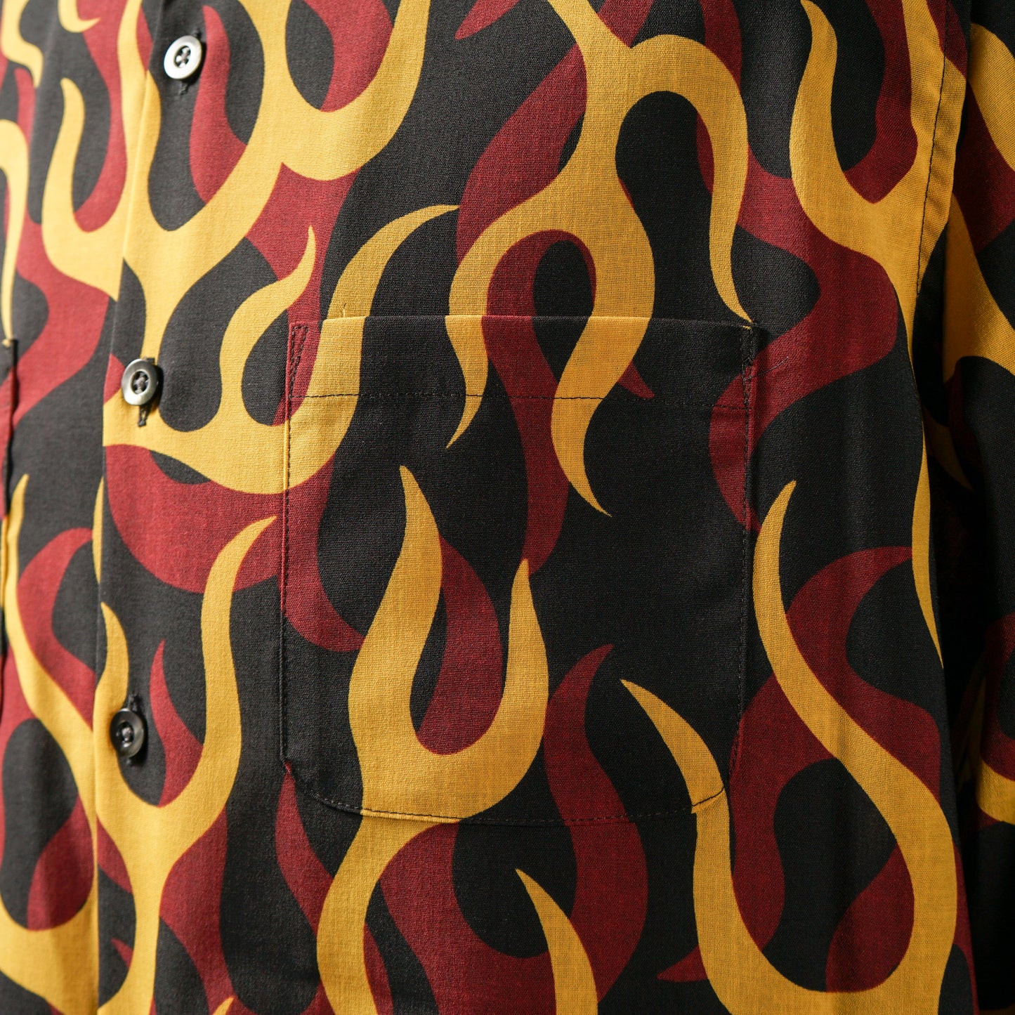 PSYCHO FLAMES - L/S SHIRTS/ WRD-23-SS-09