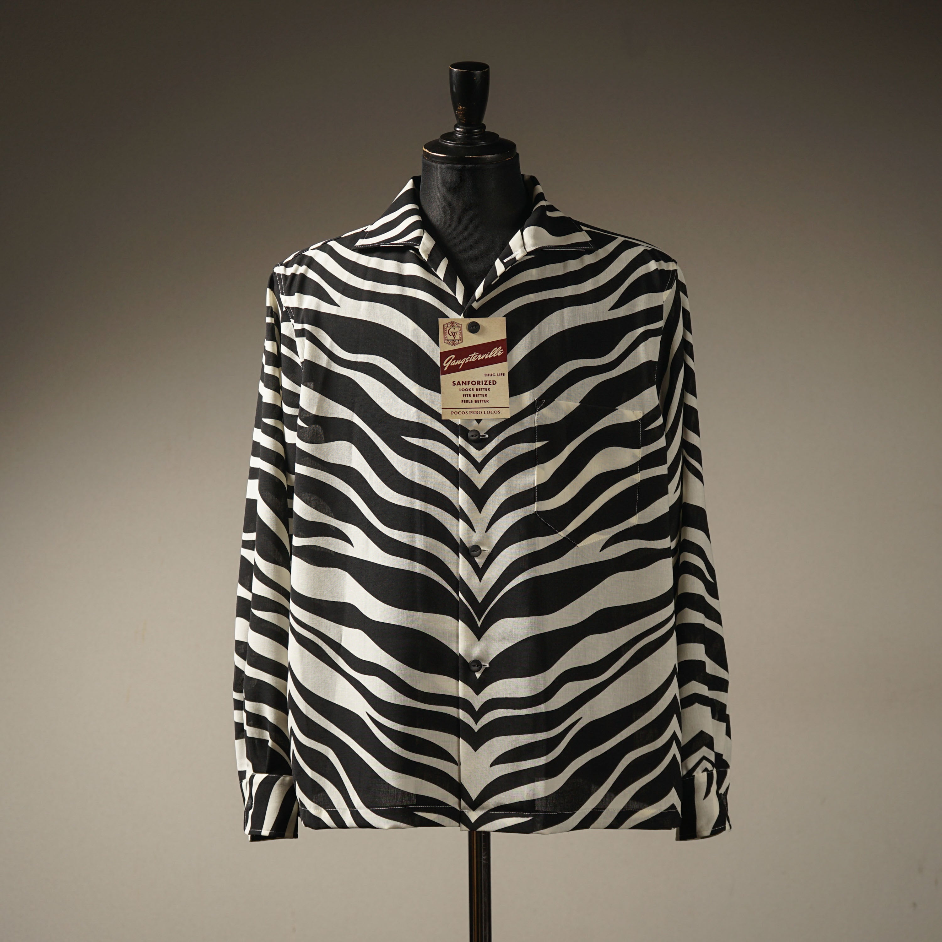 新品！L'Appartement Lisiere Zebra Blouseシャツ/ブラウス(半袖/袖