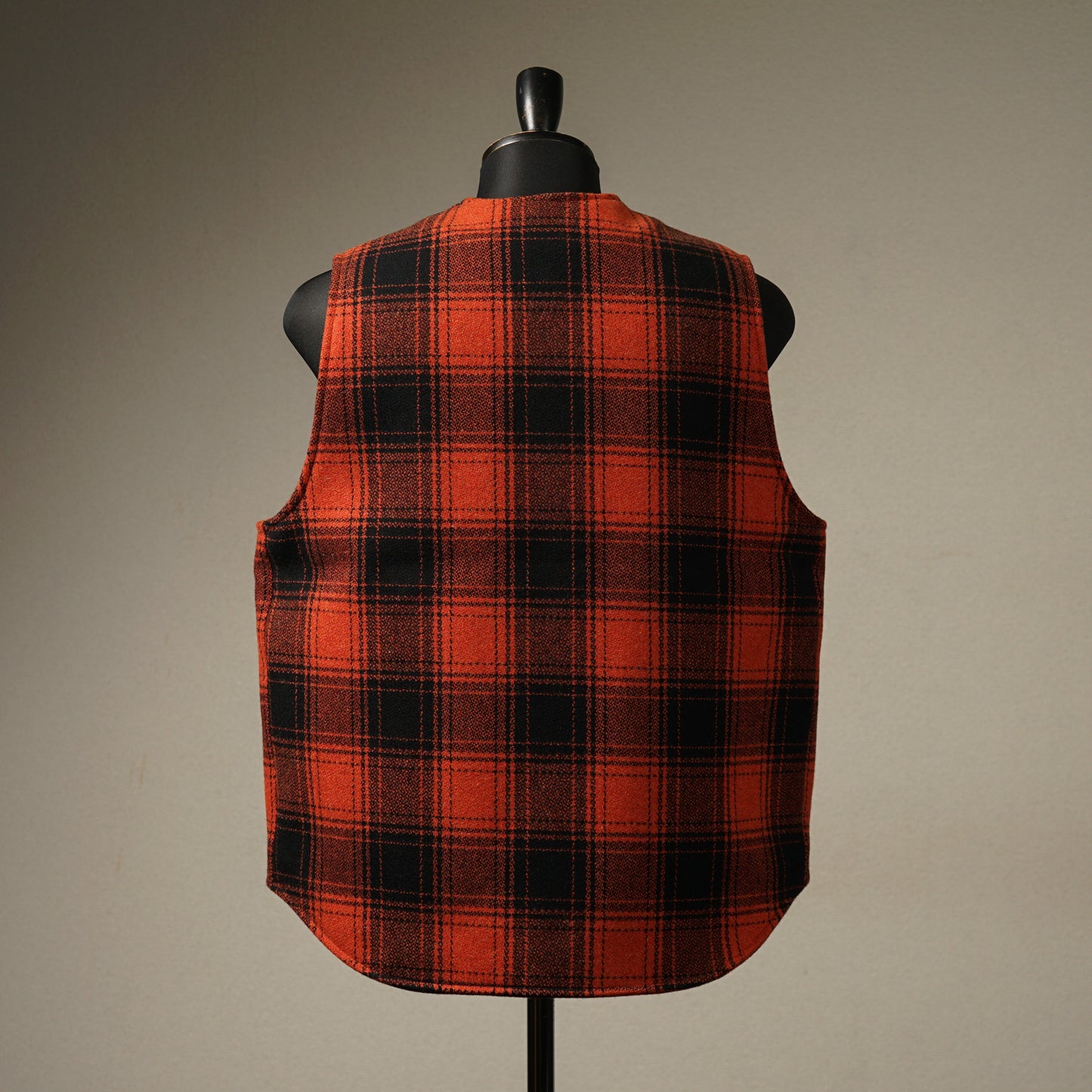 HUNTERS - CHECK QUILTING VEST / BYGH-22-AW-10