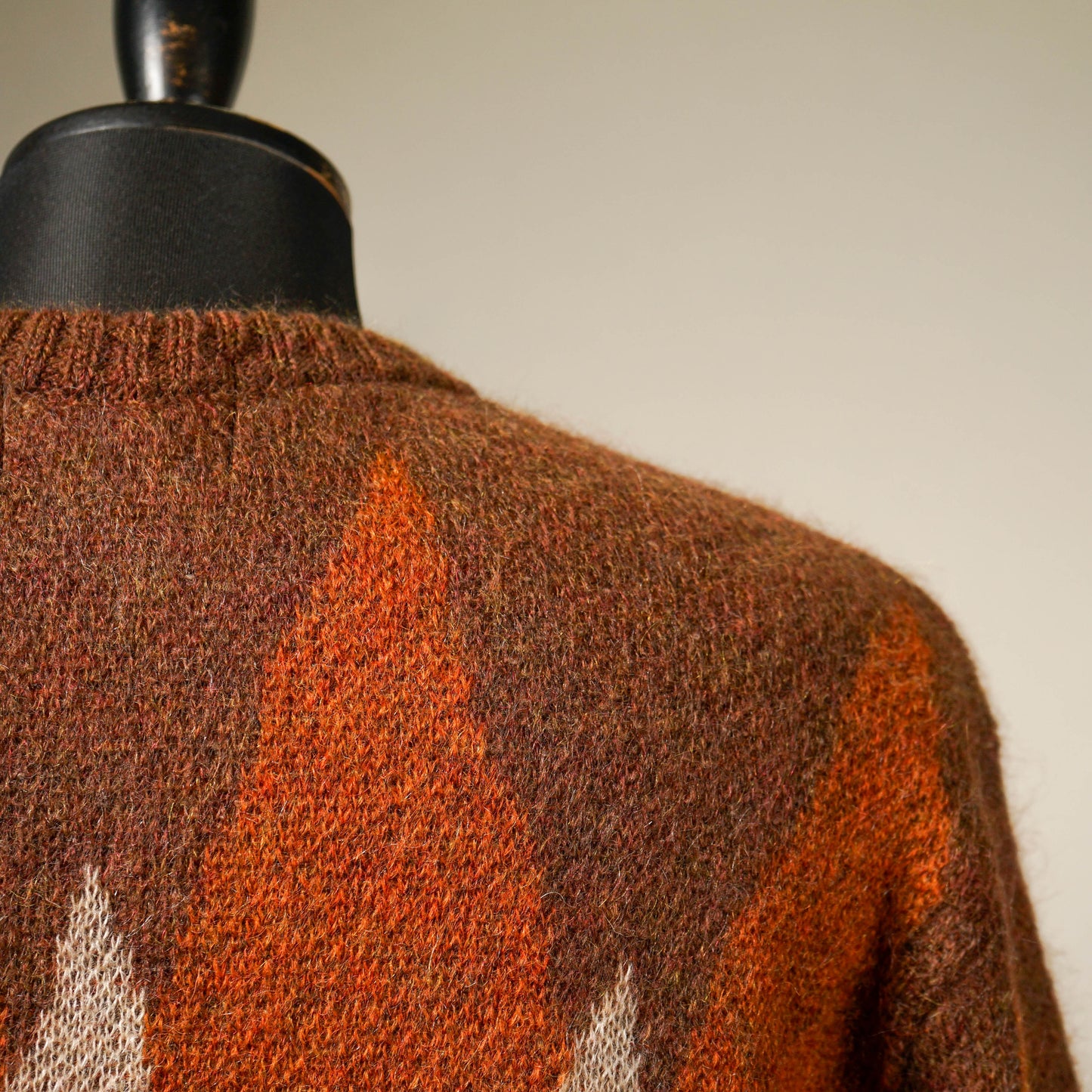 DEVIL'S HOLIDAY - MOHAIR CREW NECK SWEATER  / GSV-22-AW-19