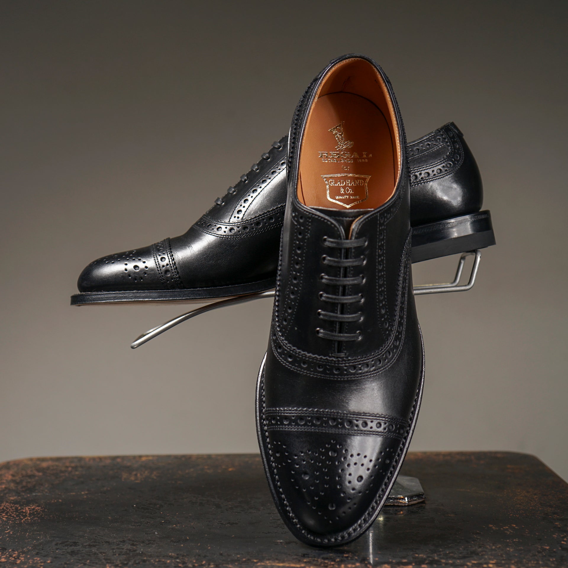 SEMI BROGUE OXFORD SHOES – GLADHAND & Co